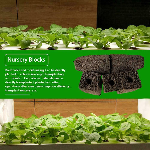 20x Soilless Hydroponic Sponge Planting Gardening Tools Sponge Seedling T9 E6B4