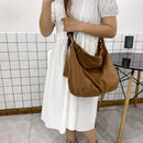 Canvas Cross-body Bag Fashion Retro Large Capacity Women Men Travel Shoulder Bag