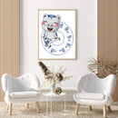 Partial Embroidery Zodiac Pig Stamped Canvas DIY 14CT Needlework Sets Home Decor