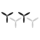 4pcs Propellers Quick Release Prop Blade for Parrot Bebop 2 (Black+White) Newly