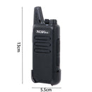 Handy for Hunting Restaurant Use 2W Two Way Long Range Radio Walkie Talkie