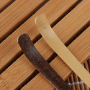 Spice Gadget Handmade Tea Sticks Leaf Spatula Matcha Spoon Black Bamboo Wood