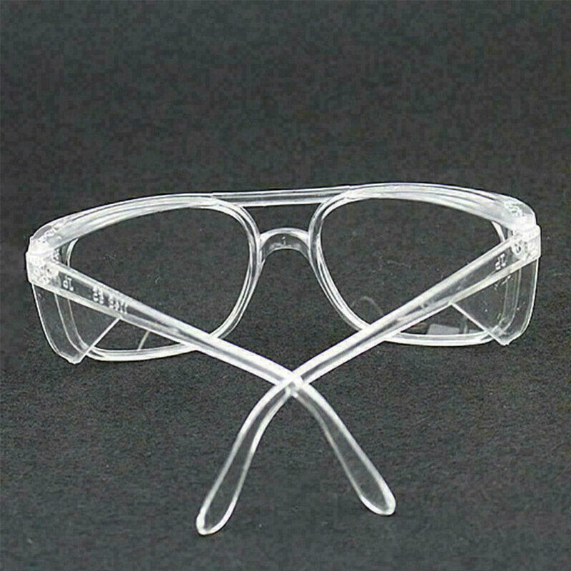 Safety Glasses Goggles Clear Lens Eyewear Eye Protection Work Dustp S9V7