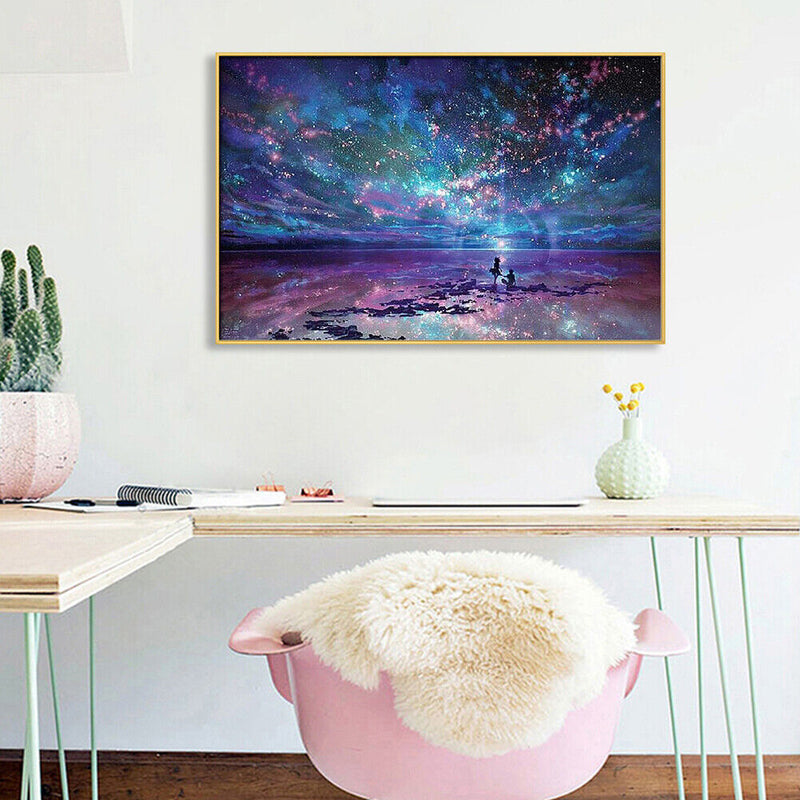 40x50cm Frameless Landscape DIY Oil Paint By Numbers Picture Living Room De