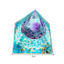 Energy Generator Orgone Pyramid Healing Crystal Reiki Chakra Craft Home Decor