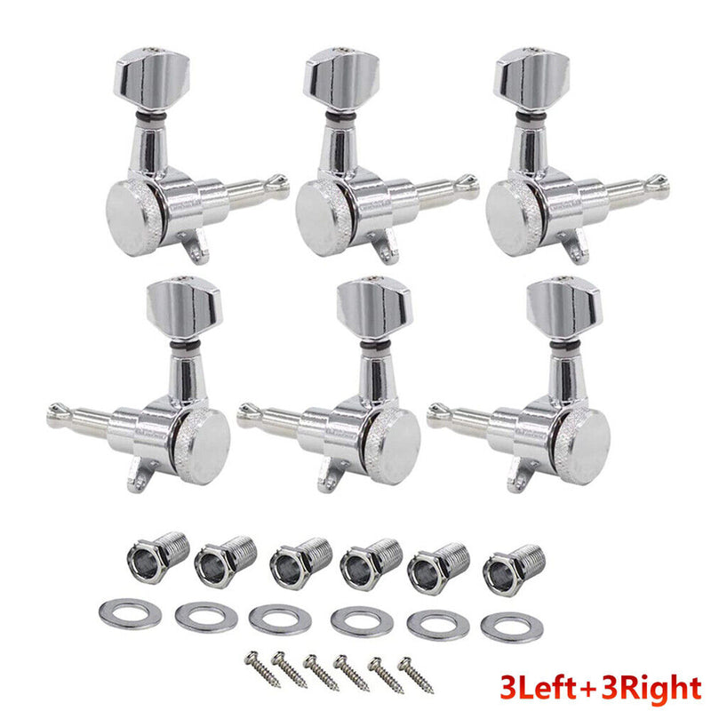 1/18 Locking Tuners for ST TL Electric Guitars String Tuning Pegs Kits Newly