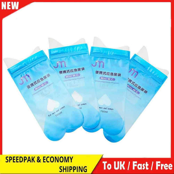 Disposable Urinal for Travel Traffic Jam Emergency Pee Bags Car Toilet 4 Pack
