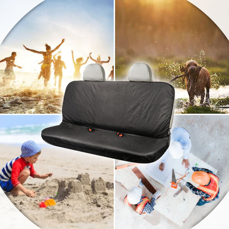 Universal Car Rear Seat Cover Waterproof 600D Oxford Fabric Auto Seat Protector