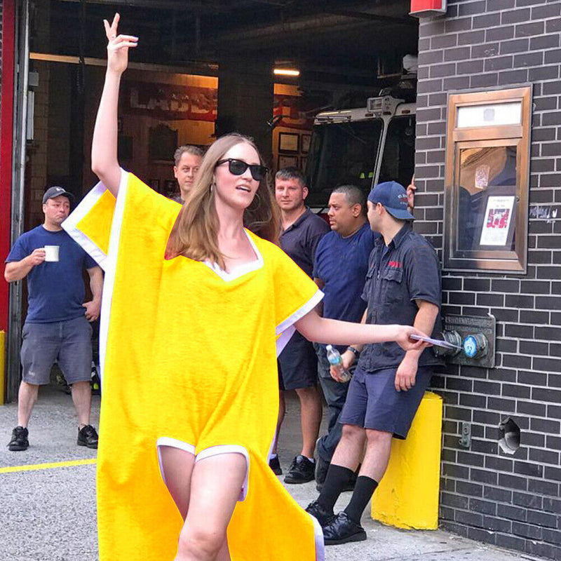 Wearable Beach Towel Microfiber Summer Bath Women Men Adults Bath Wrap Towels