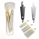 30pcs Cross Stitch Stainless Steel Sewing Needle Threading Device for DIY Craft