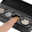 Interior Accessories Car Coins Storage Box Holder Container Coins Case