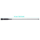 NL-R2 PL259 Male UHF VHF Dual Band 144 / 430MHz Mobile Antenna 41cm