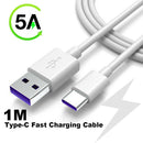 Fast Charger Mobile Phone USB Charging USB-C 100CM Type C Data Charging Cable