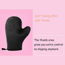 1pc Body Self Tanning Oiling Applicator Gloves Body Cleaning Glove (Black) Newly