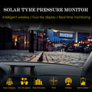 AN-10C Solar Car TPMS Tire Pressure Monitor System (Black+White Internal) Newly