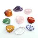 Seven Chakra Stones Colorful Set Amethyst Agate Jade Love Crystal Pink M9C E6B4