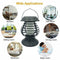 Solar Powered LED Mosquito Fly Bug Insect Zapper Killer Lamp Light Outdoor D3B1