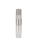 F-Type Satellite Coax Connector F Female To TV Male Aerial Male Adapter