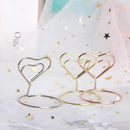 Desktop Decoration Place Card Photos Clips Clamps Stand Table Numbers Holder