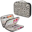 #A Watch Organizer Box Leopard Print Storage Case for Garmin Fenix 7 Series Pouc