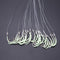 30pcs Luminous Fishing Hook Barbed Tackle High Carbon Steel Agrafe Line