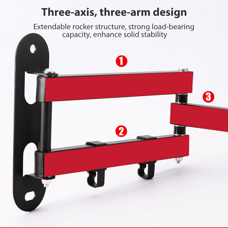 Telescopic Wall Mounting Bracket 3-Axis 3-Arm Bracket for Amazon Echo Show 15