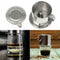 Steel Vietnamese Coffee Drip Press For Office Cup E2I8 W2R1 Single G4P4