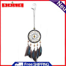 Feather Dreamcatcher Pendant Handmade Crafts Hanging Decoration for Room Wedding