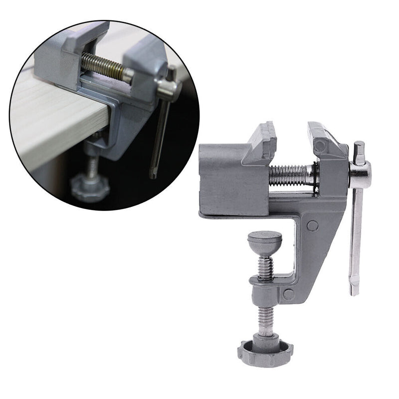 30mm Mini Table Vice Bench Clamp Screw Vise for DIY Craft Electric Drill Newly