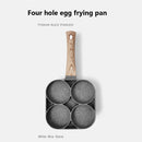 Frying Omelet Pan Non-stick Egg Steak Ham Pancake Breakfast Maker (4 Holes)