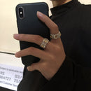 Jewelry Adjustable Open Hip Hop Wedding Daisy Rings Flower Ring Rings For Women
