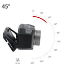 LED Light Induction Headlight Fishing Running Light Smart Sensor Head Torch
