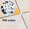 100pcs 2mm Tile Leveling System Tile Spacer Cross Spacers for Floor Wall Newly
