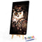Owl Count Oil Paint By Numbers Kits Canvas Picture DIY Home Decoration Gift