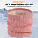Double-Layer Scarf Neck Cover Outdoor Sports Skiing Cycling Warm Knitted Scarves