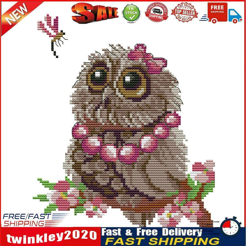 14CT Stamped Cross Stitch Kit Cotton Thread Fabric Embroidery (DA221) Newly