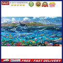 Marine Life Oil Paint By Numbers DIY Canvas Wall Art Picture Craft Home Decor