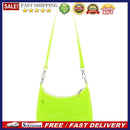 Fashion Women Transparent Pure Color Small Hobos Handbags Shoulder Underarm Bags