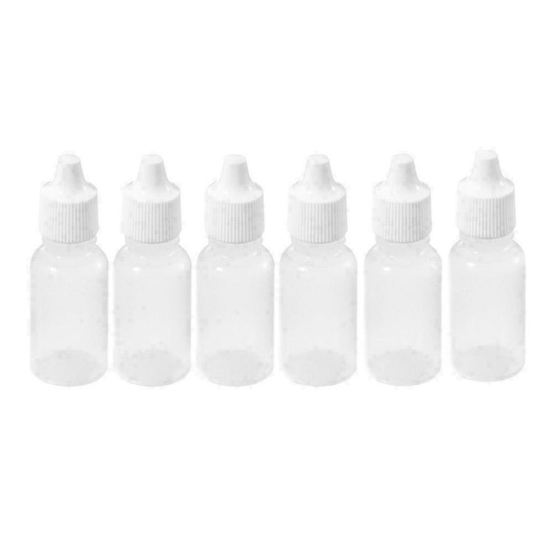 Empty Plastic Dropper Bottles Container Vials, Suit For Solvents Portable F3G3