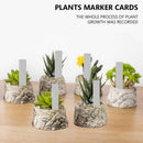 100pcs Plant Label Plant Tag Stake Garden Flower Pot Nursery Marker (White)
