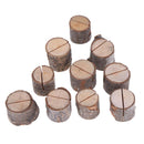 10Pcs/Lot of Wooden Blunt Card Holder Wedding Party Decoration Reception Tisc