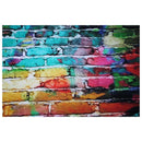 Backdrop Graffiti Brick Wall Art Fabric Backdrop Photography Background