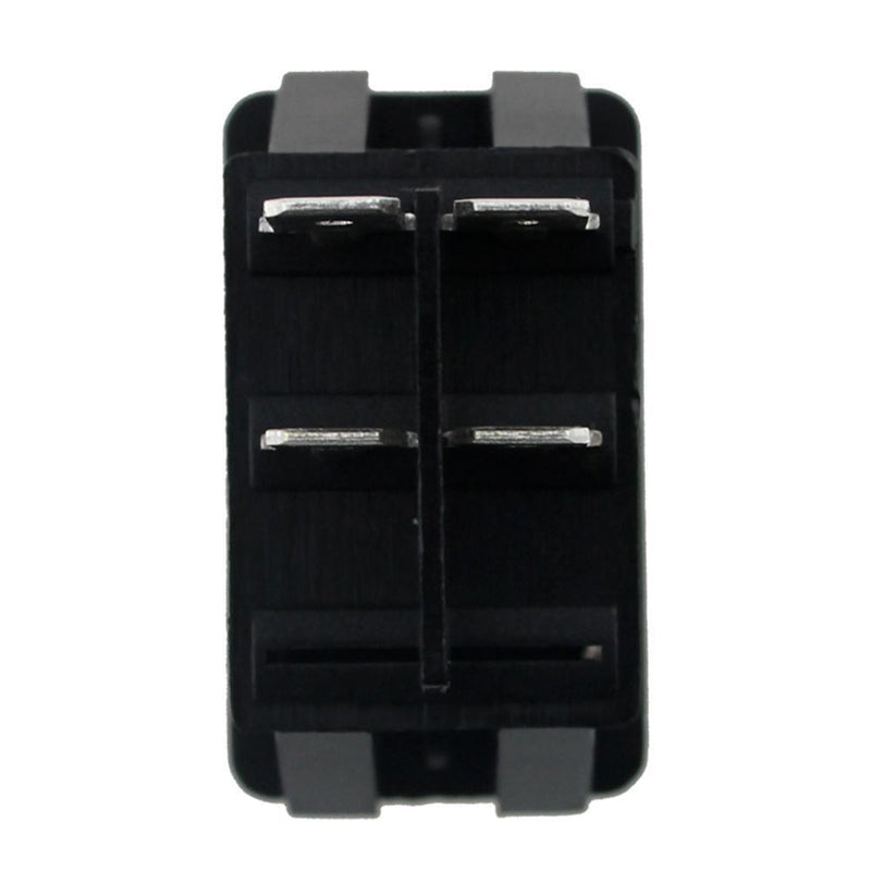 12V 35A 4 Pin Fog Light Rocker Switch with LED for Car Truck Boat Dashboard