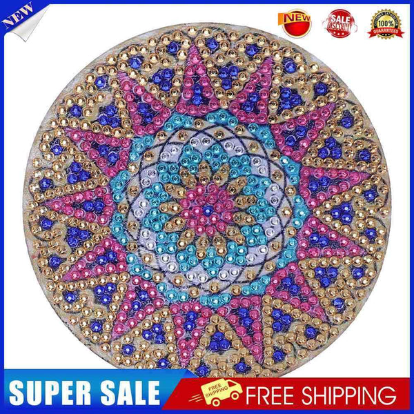DIY Diamond Painting Mandala Round Coaster Cup Table Placemat (AA1059-5)