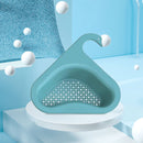 Swan Drain Basket 2 Pcs Corner Kitchen Sink Strainer Basket with Sponge Newly