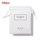 200pcs/bag Cotton Pads, Stretchable Cotton Pads, Thin Water-saving Wet Pads I9N2