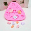 Silicone Flower Petal Leaf Fondant Mold Desser Cake E Hot G 8U8 7Y6T Q9F5