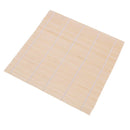 Bamboo Non-stick Sushi Rolling Mats Rice Paddles Roller Sushi Tool (White)