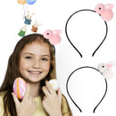 Kids Cartoon Plush Cute Bunny Hairband Rabbit Hair Accessories Easter Headband