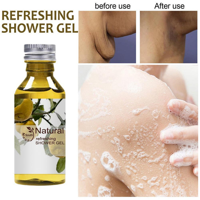 10ml Shower Gel Ginger Body Wash Moisturizing Removes Lymph (Box Storage)